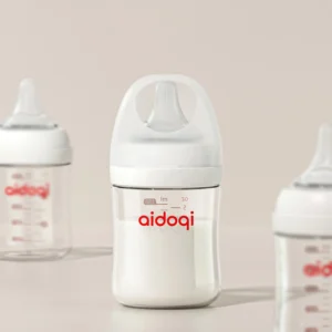 OEM Anti-Colic Glass Baby Feeding Bottle 80ml 160ml 240ml