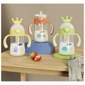 OEM BPA-Free PP Straw Baby Water Cup 300ml