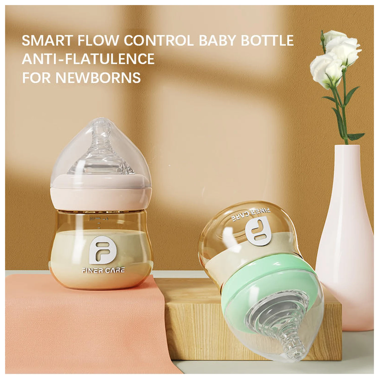 OEM BPA-Free PPSU Anti-Colic Newborn Baby Bottle 120ml - Image 2