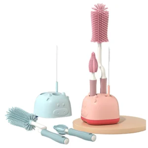 OEM Silicone Baby Bottle Brush for Pacifier and Straw