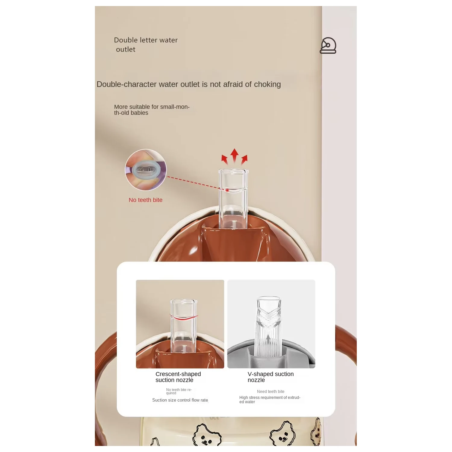 OEM Tritan Learning Drinking Cup 320ml - Image 8