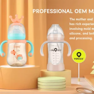 OEM BPA Free Silicone Newborn Pacifier Printed Shield
