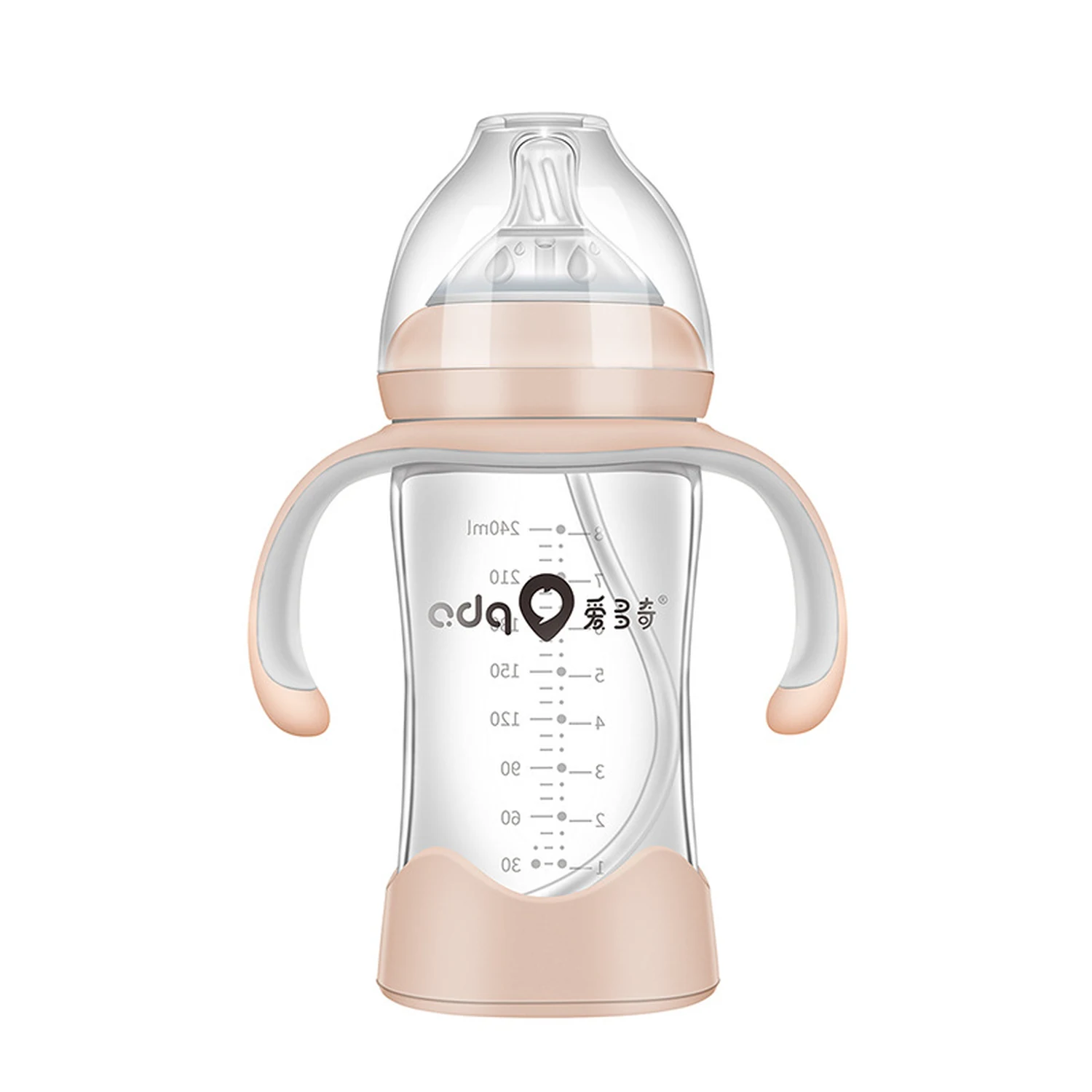 Glass baby bottle product example for OEM sourcing review