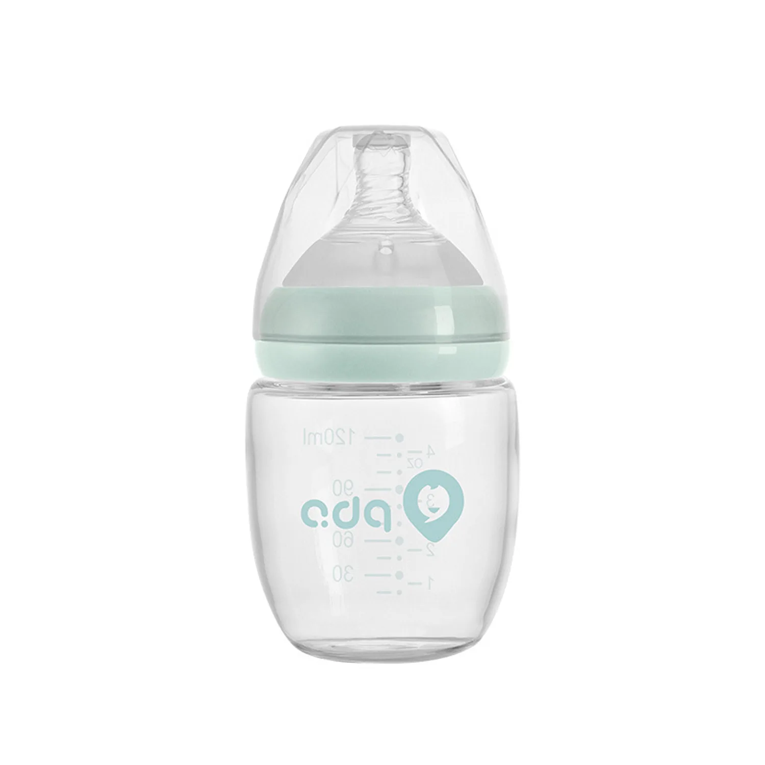 Glass feeding bottle daily use
